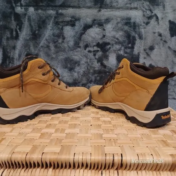 Junior Mt. Maddsen Waterproof Mid Hiking Boot Boys 7 Timberland