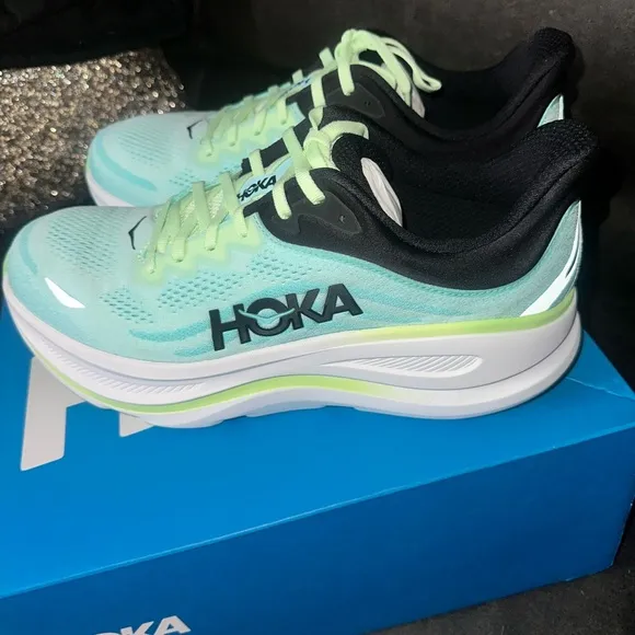Just Released! HOKA Mens Running Shoes - Mint Green