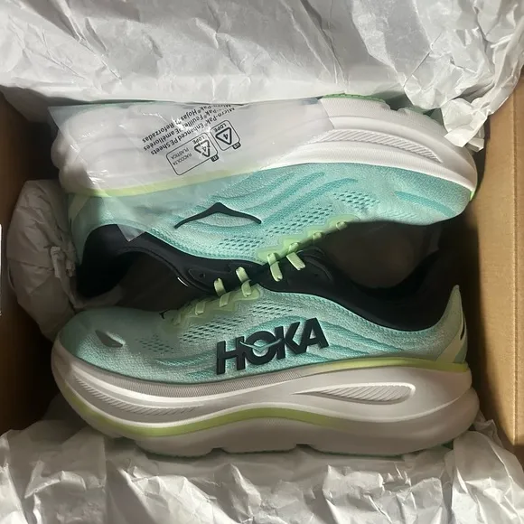 Just Released! HOKA Mens Running Shoes - Mint Green