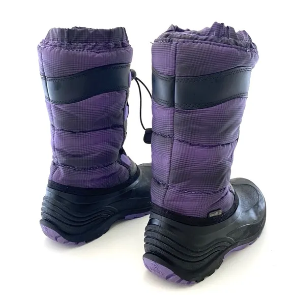 Kamik Big Girl Youth Purple Moonracer Winter Boots SZ 4