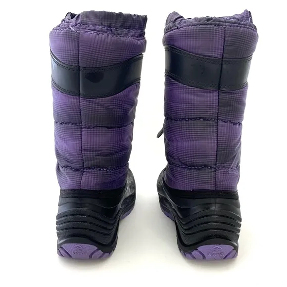 Kamik Big Girl Youth Purple Moonracer Winter Boots SZ 4