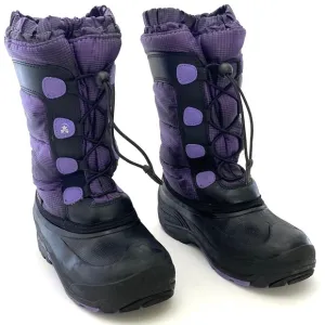 Kamik Big Girl Youth Purple Moonracer Winter Boots SZ 4