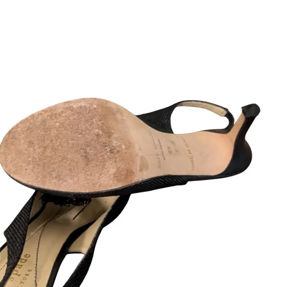 Kate Spade, Elegant Bow Sling Back Heel, Size 6.5