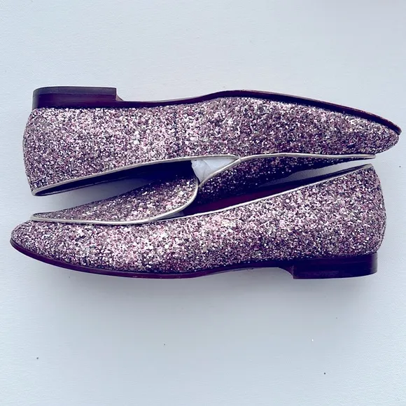 💖Kate Spade glitter loafers💖