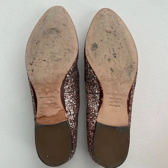 💖Kate Spade glitter loafers💖