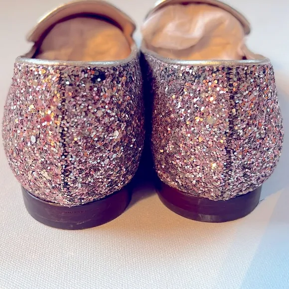 💖Kate Spade glitter loafers💖