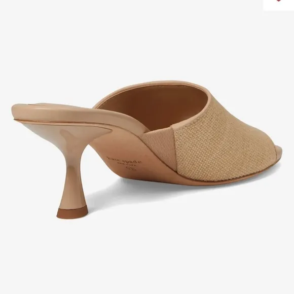 Kate Spade New York® Malibu Heeled Sandals Size 9 B in Beach Sand New No Box