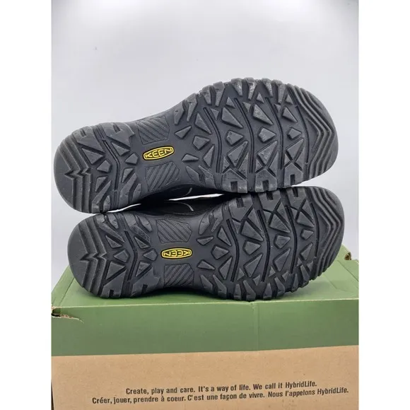 Keen Mens Comfortable Targhee IV Mid Waterproof Hiking Boots - Leather SZ 10.5