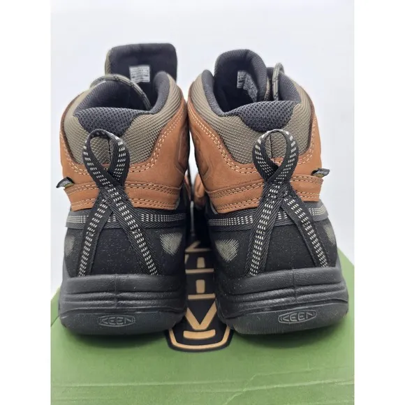 Keen Mens Comfortable Targhee IV Mid Waterproof Hiking Boots - Leather SZ 10.5