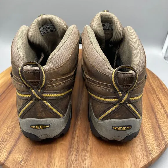 Keen Mens Targhee II Hiking Boots Size 14 W Brown Leather Waterproof 1013124