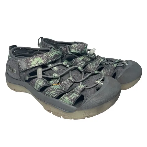 Keen Newport H2 Sandals Glow In The Dark Waterproof Hiking Shoes Youth Boys 2