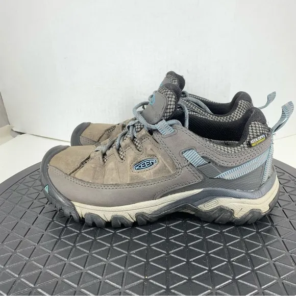Keen Sneakers Women Size 6 Targhee III Shoes Hiking Brown Leather Dry Waterproof