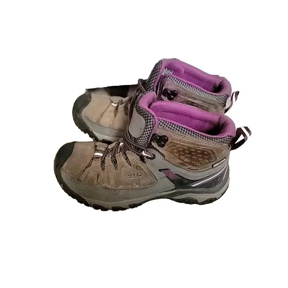 Keen Targhee III Waterproof Hiking Shoes Women's Size 8 Brown Pink