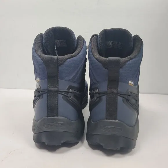 Keen Venture Mid Men's Blue Waterproof Hiking Boots 1021166 US Size 9.5