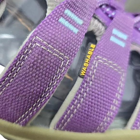 Keen Women Purple Athletic Hiking Walking Camping Sandals 6