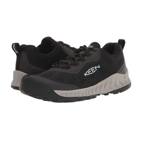 Keen Women’s NXIS Speed 1026119 Black Low Top Lace Up Hiking Shoes Size 6 W