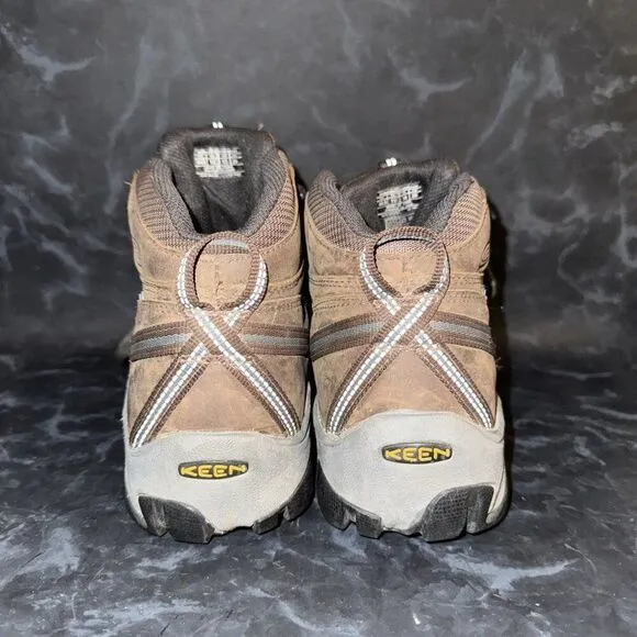 Keen Targhee II Brown Leather Waterproof Outdoor Hiking Boots Mens Size 11