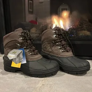 KHOMBU Tommy 2 Thermolite All Seasons Duck Boots,rugged sole,lace up,warm-Dry