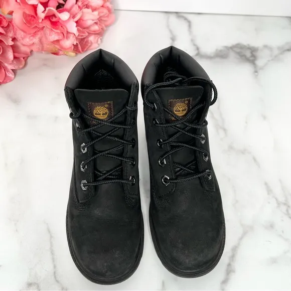 Kids TIMBERLAND Nubuck 6 inch Boot (Toddler)