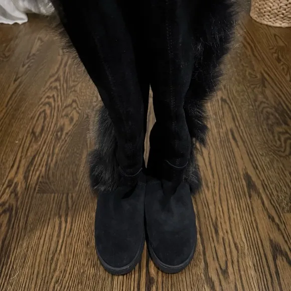 Koolaburra Black Over the Knee Boots