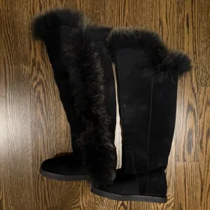 Koolaburra Black Over the Knee Boots