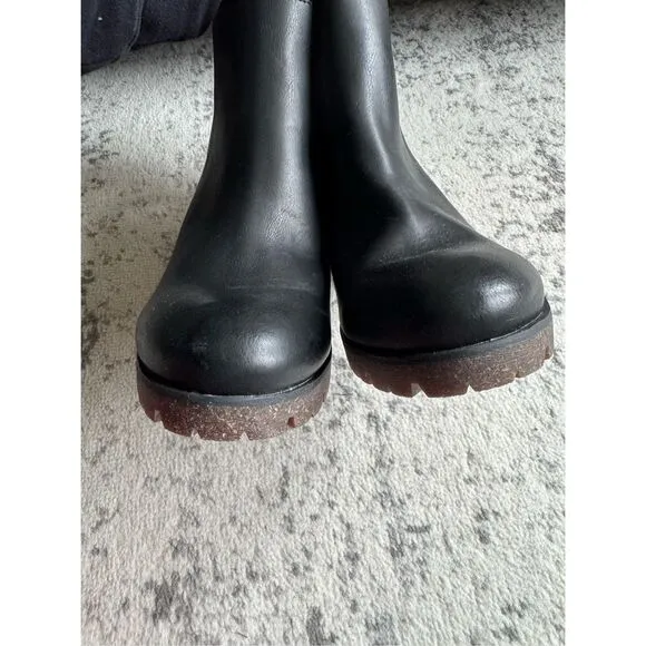 KORKS NWOB Elsie Black Block Heel Ankle Bootie