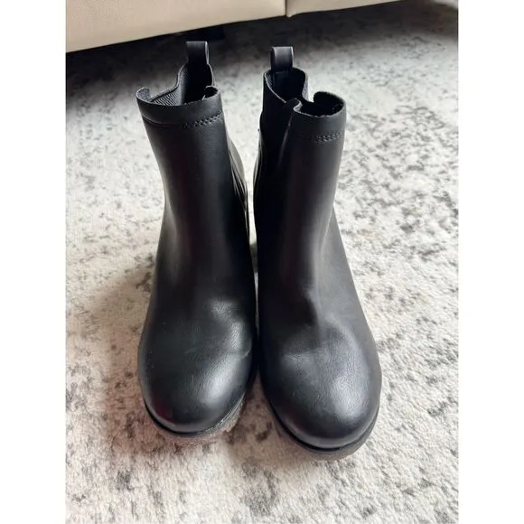KORKS NWOB Elsie Black Block Heel Ankle Bootie