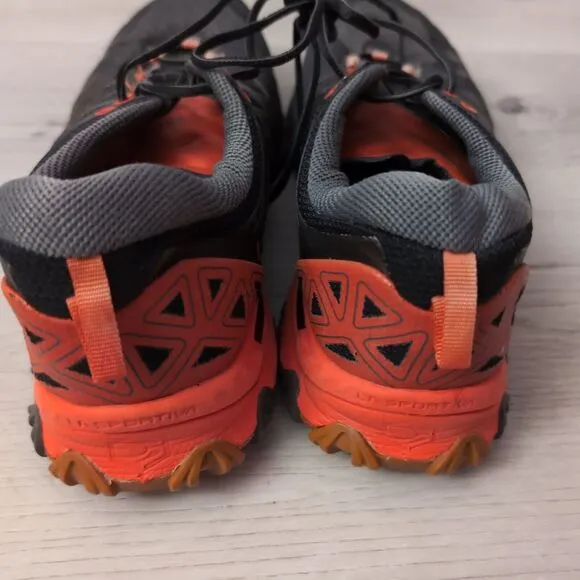 La Sportiva Bushido II Shoes Mens Size 10 Black Hiking Trail Run Shoes LaSportiv