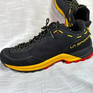 La Sportiva TX Guide Approach Vibram Shoes Men's Black &amp; Yellow Size US 9 / UK 8