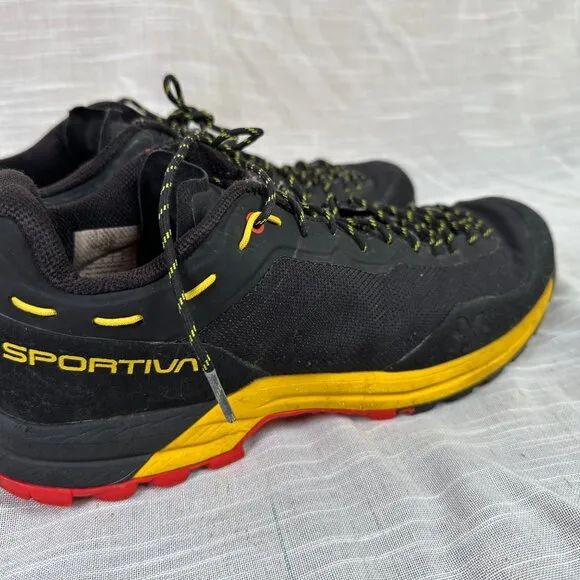 La Sportiva TX Guide Approach Vibram Shoes Men's Black &amp; Yellow Size US 9 / UK 8