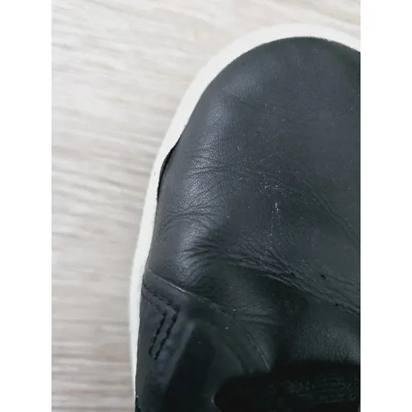 Lacoste Strideur 116 Black Low Rise Mens Lace Up Fashion Sneakers Shoes 12