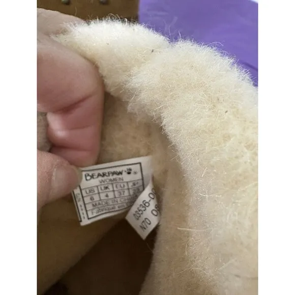 Ladies Bearpaw Kathleen Brown Boots New In Box Size 6