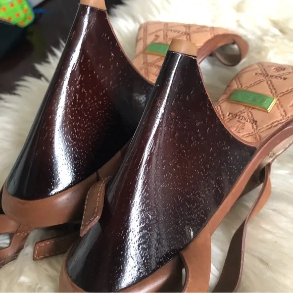 Lamb Embellished Leather Statement Shoes