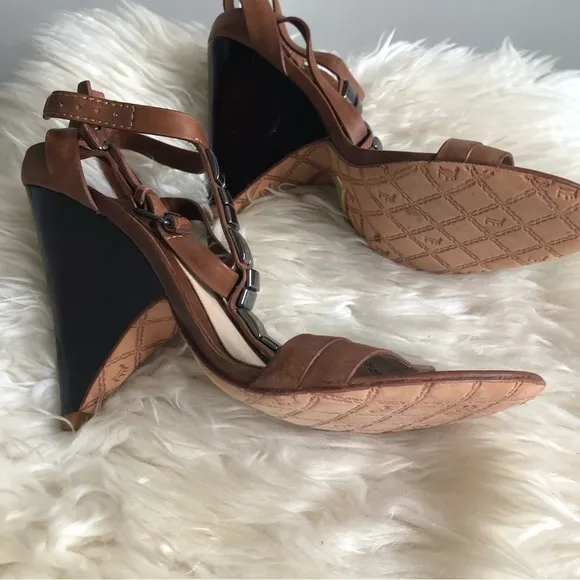 Lamb Embellished Leather Statement Shoes