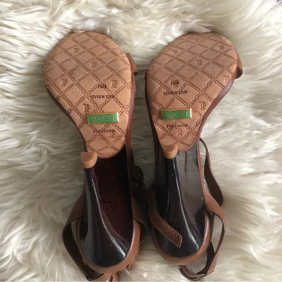 Lamb Embellished Leather Statement Shoes