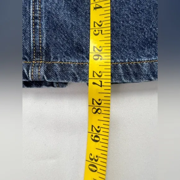 Lee High Rise Midi Denim Skirt