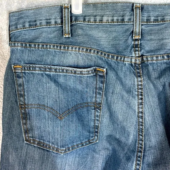 Levi's 559 Jeans Men's 40 X 36 Blue Denim Mid-Rise Relaxed Straight Fit M1653