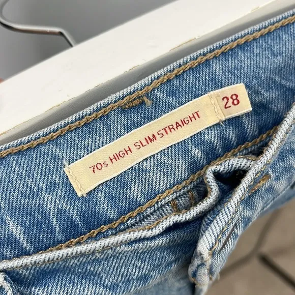 Levi's Premium 70s High Slim Straight Marin Park size 28