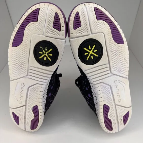 Li-Ning Mens ABCK015-3 Purple Wade Chillout 2 NBA All-Star Size 9 Casual Shoes