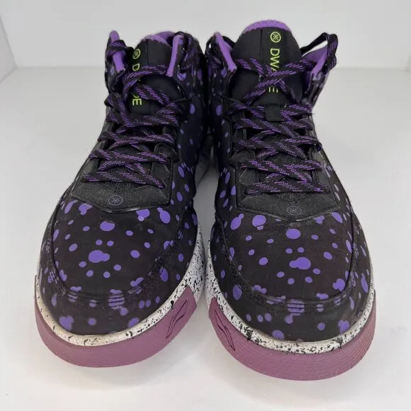 Li-Ning Mens ABCK015-3 Purple Wade Chillout 2 NBA All-Star Size 9 Casual Shoes