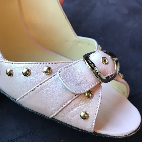 Light Pink Versace Heels