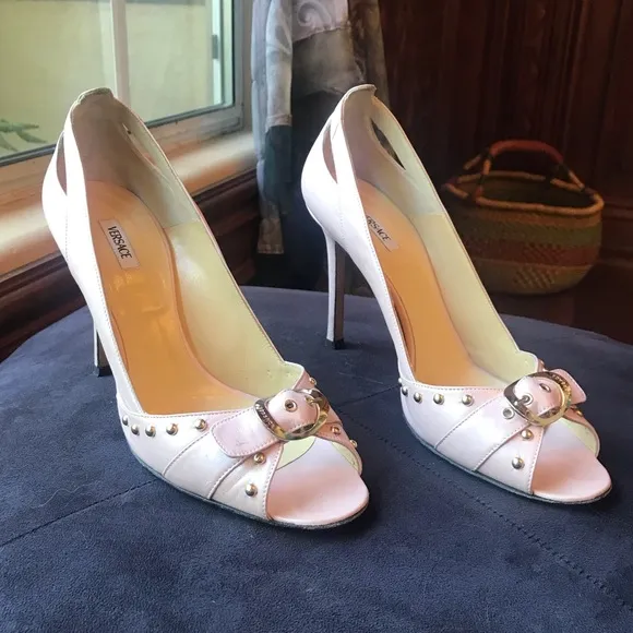 Light Pink Versace Heels