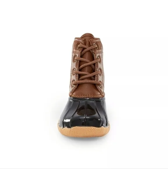 LITTLE Girls &amp; Boys Maplewood Casual Duck Tan Boot Size 12