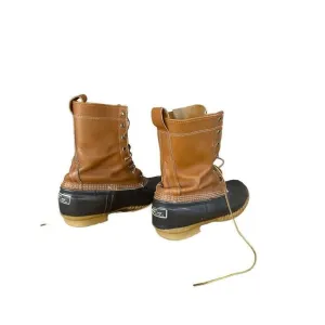 L.L. Bean Mens Brown Made In Maine The Original L.L. Bean Hunting Boots Size 9M