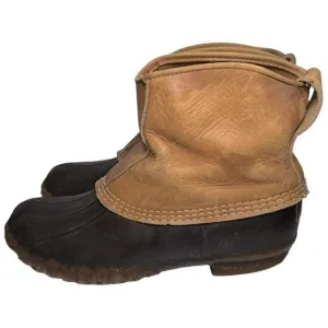 L.L. Bean Vintage Men’s Size 7 Brown Lounger Pull On Maine Hunting Duck Boots