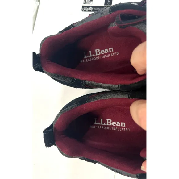 L.L. Bean Womens Primaloft Sneaker Shoes Size 9 Wide Waterproof Low Tek 2.5