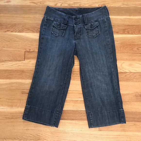Lucky Brand Denim Culotte Capri