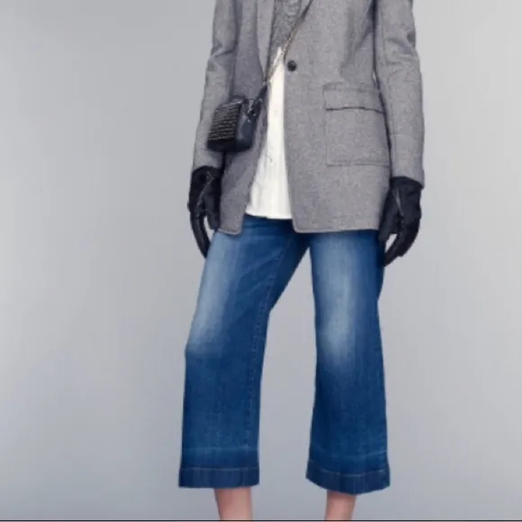 Lucky Brand Denim Culotte Capri