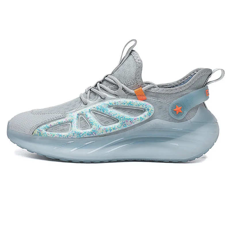 Luminous Particles Casual Shoes Ice Silk Jacquard Sneakers