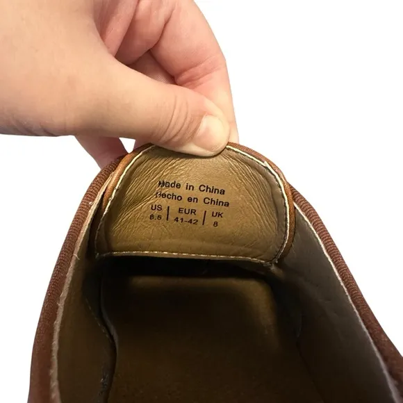 Madden Men’s Brown Oxford Dress Shoes Size 8.5